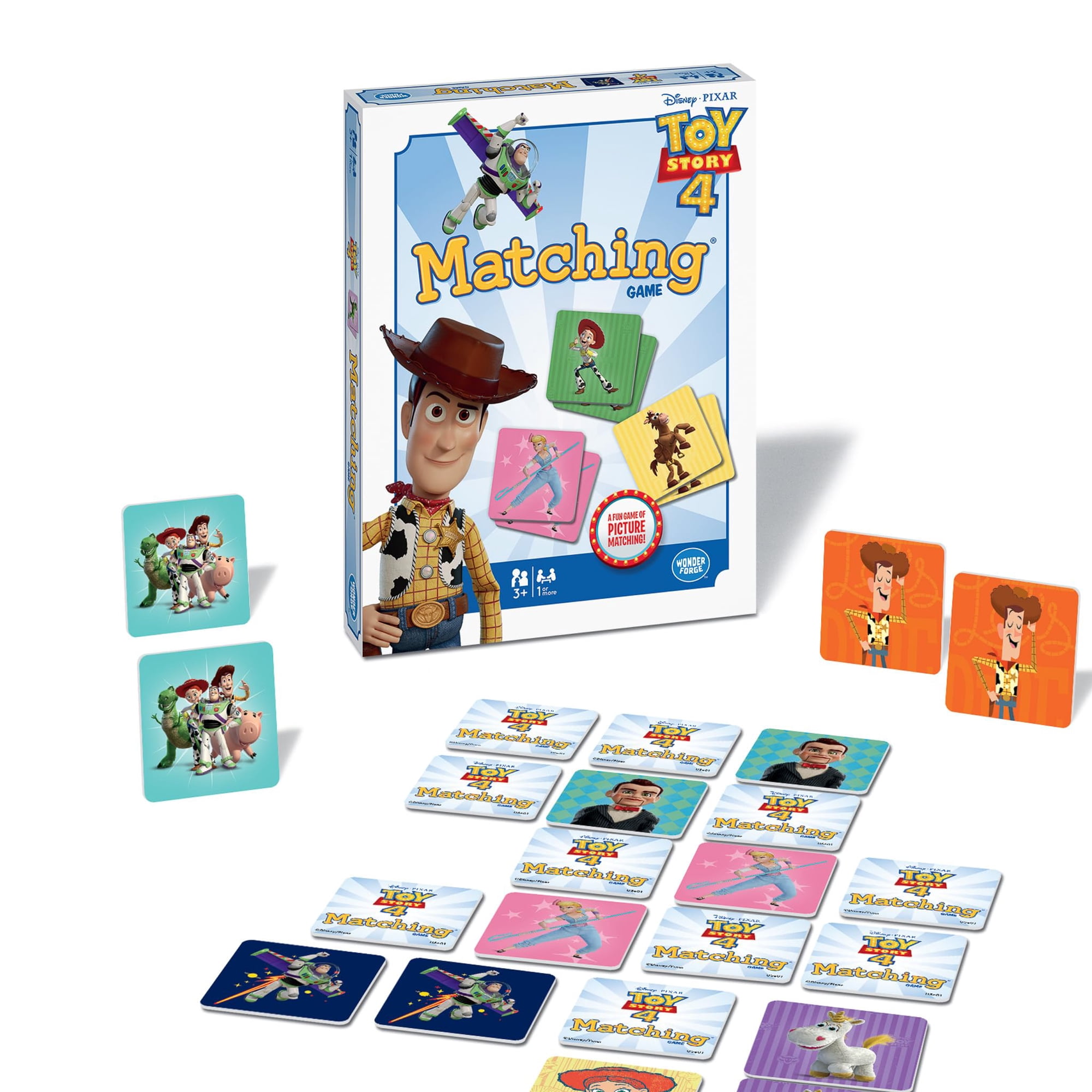 Juego De Combinación Wonder Forge Toy Story 4 Para Niños A Partir De 3 Años
