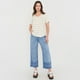 thumbnail image 4 of Polera Mujer Lineas Lurex Ecru Lineas Corona, 4 of 5