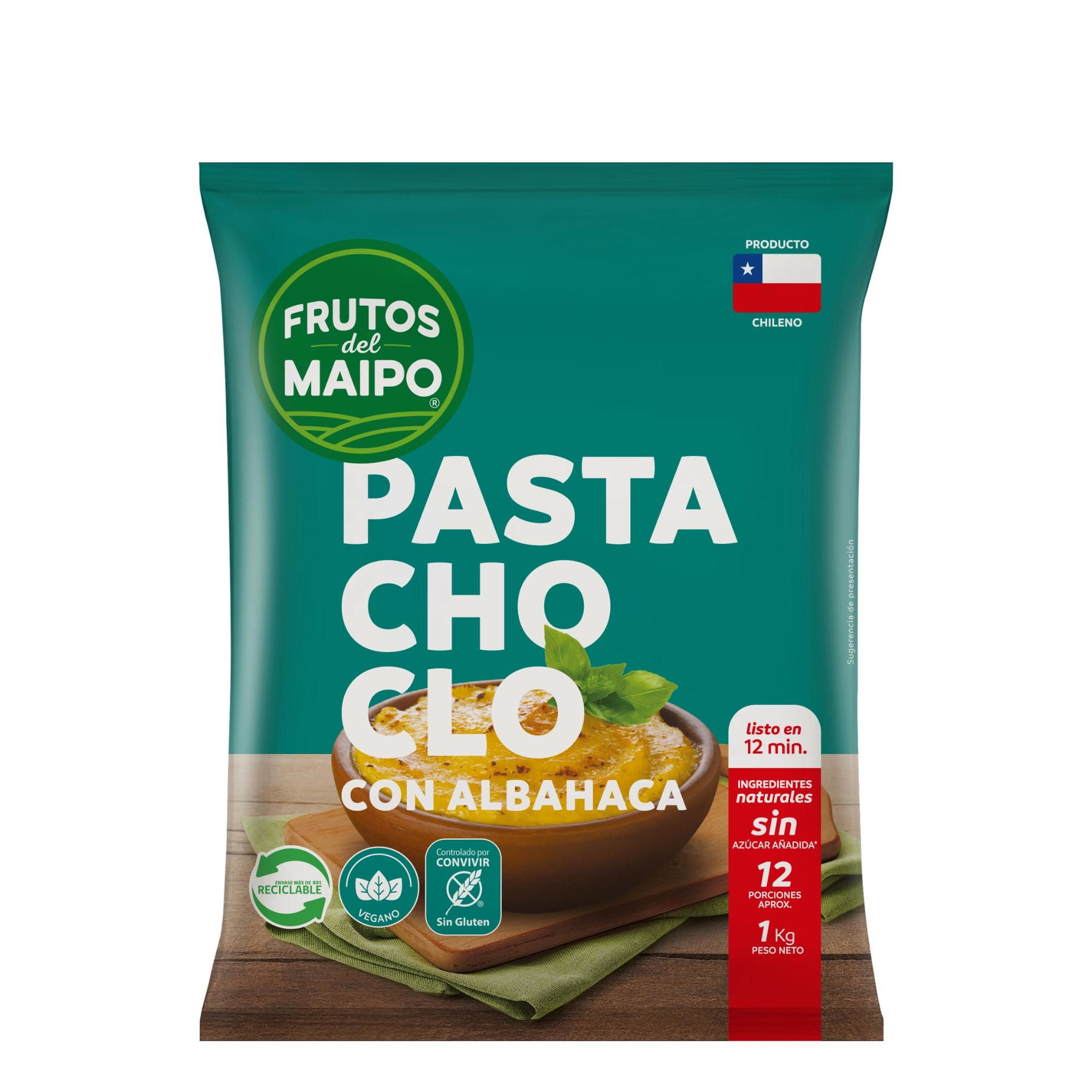 Pasta De Choclo Congelado 1 Kg Frutos del Maipo