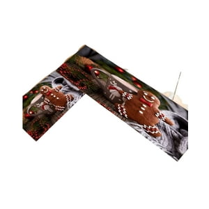 Tengfei - Set De Alfombra Navideña Para La Cocina