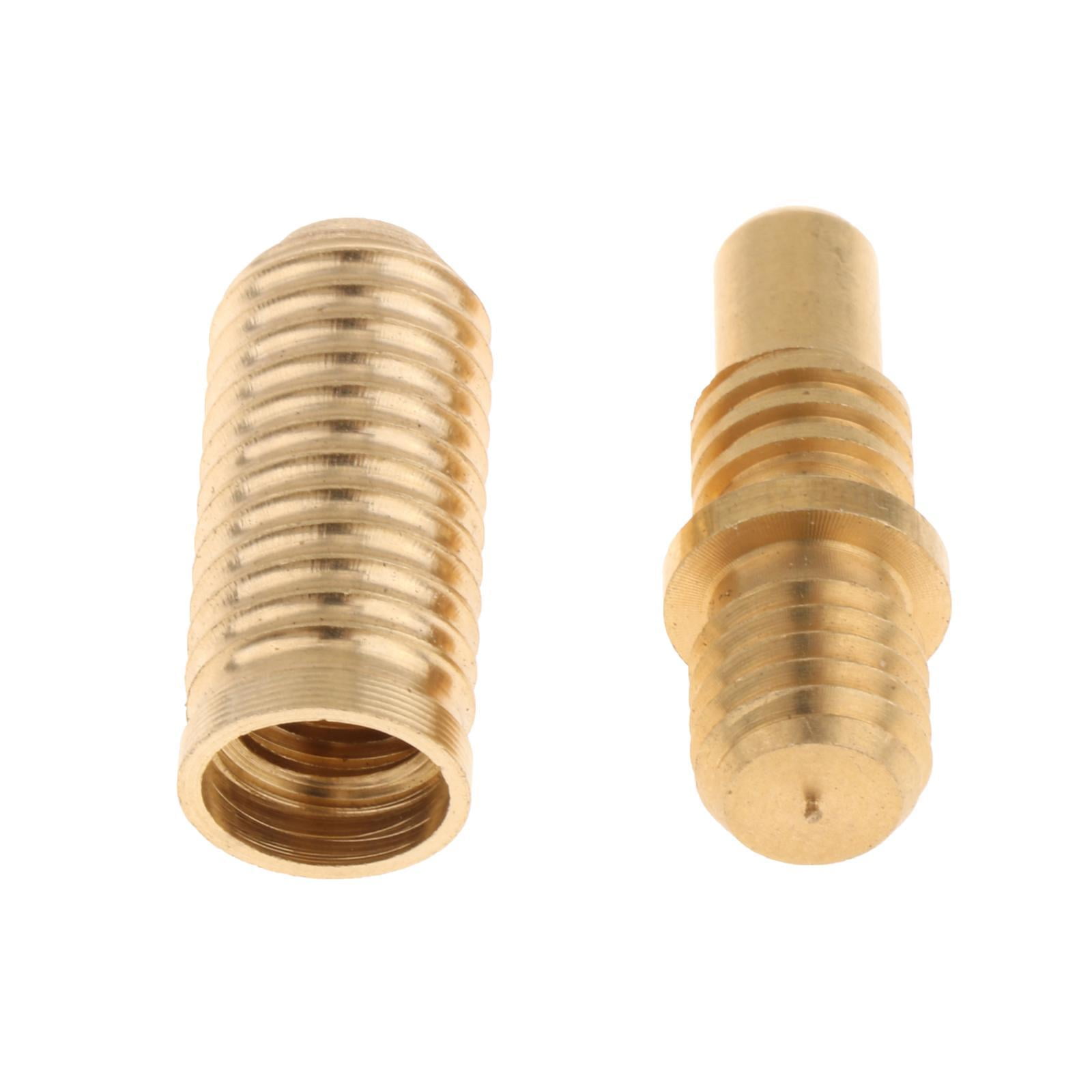 Magideal - Tornillos De Varilla De Extensión De Hardware De Tornillo De Junta De Taco De Billar, Pieza De Fijación De Taco De Billar, Tornillo De Taco De Billar 11mm X 33mm 11mm X 27mm