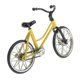 thumbnail image 3 of 1/16 Vehículos Fundidos A Presión Modelo De Bicicleta Modelo De Bicicleta De Montaña Decoración Para El Hogar Amarillo, 3 of 5