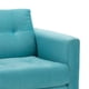 thumbnail image 4 of Sofa Retro 1c Felpa 01 Turquesa, 4 of 6