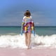 thumbnail image 2 of Rainbow Rangers Toalla de playa de secado rápido con diseño temático, regalo para mujeres y niñas, ideal para cumpleaños, fans, amantes de la música, uso en la playa o al aire libre, 78 × 150 cm, 2 of 6