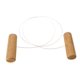 thumbnail image 1 of Cortador de queso Winco con alambre de 112 cm y mango de madera, 1 of 1
