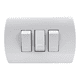 thumbnail image 1 of Interruptor Triple 9/32 10a 220v Certificado, 1 of 3