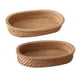 thumbnail image 4 of 2 Bandejas De Ratán Para Servir, Cesta De Frutas, Organizador De Alimentos Para Pan, Bebida Vegetal, 4 of 5
