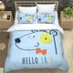 thumbnail image 1 of Cute cartoon print pattern bedding set for Boys soft and comfortable Complete size Customizable comforter bedding sets, 1 of 5