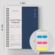 thumbnail image 5 of Cuaderno EMSHOI, papel cuadriculado B5, 320 páginas, 100 g/m², paquete de 2, 5 of 7