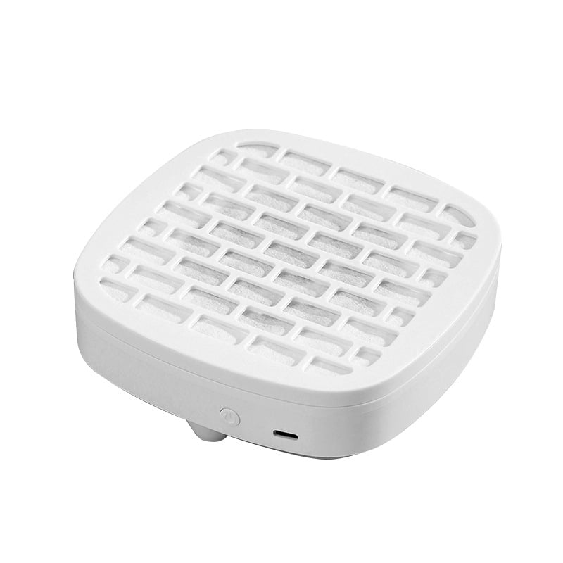 Xusx111 - Colector De Polvo De Uñas, Colector De Polvo Inalámbrico Nail Tech, Pedicura De Polvo Recargable De Ventilador De Vacío De Uñas Compacto Potente Para El Hogar, Blanco (blanco)