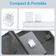 thumbnail image 4 of Cargador de pared USB Uenlio, 5 V, 1 A, 2 unidades, color blanco, 4 of 6