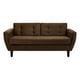 thumbnail image 1 of Sofa Bote 3c Felpa 00 Chocolate, 1 of 6