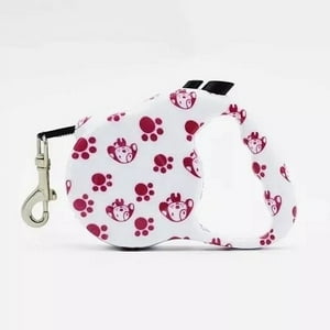 Defensor - Correa Retráctil, Con Botón De Frenado, Perros Mascotas 3Mts Diseño De Garras