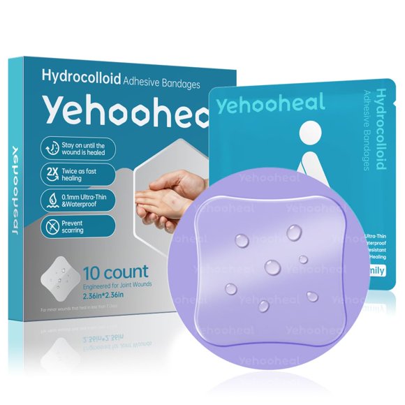 Apósito hidrocoloide Yehooheal 6 cm 10 unidades impermeable