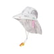 thumbnail image 3 of Sombrero de sol para niños, sombrero de playa, lindo sombrero de sol plegable, sombrero de pesca portátil con solapa para el cuello para viajes, activ Conejito beige, 3 of 5