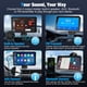 thumbnail image 5 of Pantalla CarPlay inalámbrica ELJBELG de 9 pulgadas con cámara de respaldo 1080P, 5 of 6