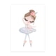 thumbnail image 1 of Póster nórdico de princesa de ballet para guardería, unicornio, arte de pared, pintura en lienzo, cisne, imágenes de pared para habitación infantil., 1 of 4