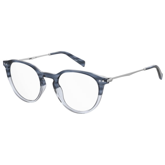 Eyewear Frames LV 5022 Round Blue Horn para mujer