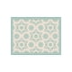 thumbnail image 1 of Alfombra dormitorio Flor Hindu Turquesa 140x160Cm, 1 of 2