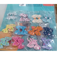 Genérico - Pinches Para Mascotas Mini Lazos Colores Surtidos