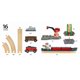 thumbnail image 3 of Set de Tren BRIO World Cargo Harbor 33061 de 16 Piezas para Niños de 3+ Años, 3 of 9