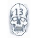 thumbnail image 1 of Tatuaje Temporal Tinsley Transfers 13 Calaveras Prisión, 1 of 1