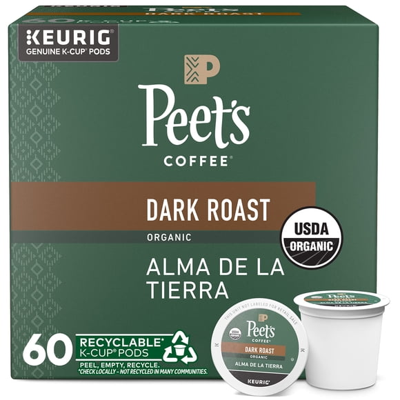Café Peet's Coffee Alma de la Tierra Dark Roast 60 cápsulas