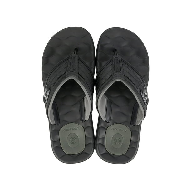 Sandalia Hombre Negro/Gris Egeu II Cartago