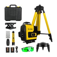 Genérico - Nivel Laser Profesional 16 Lineas Tripode Con 2 Baterias Tactil