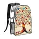 thumbnail image 1 of Life Tree Mochila transparente temática, resistente y duradera, bolsa see-through para trabajo, deporte, universidad y viaje, 31 × 43 cm, 1 of 6