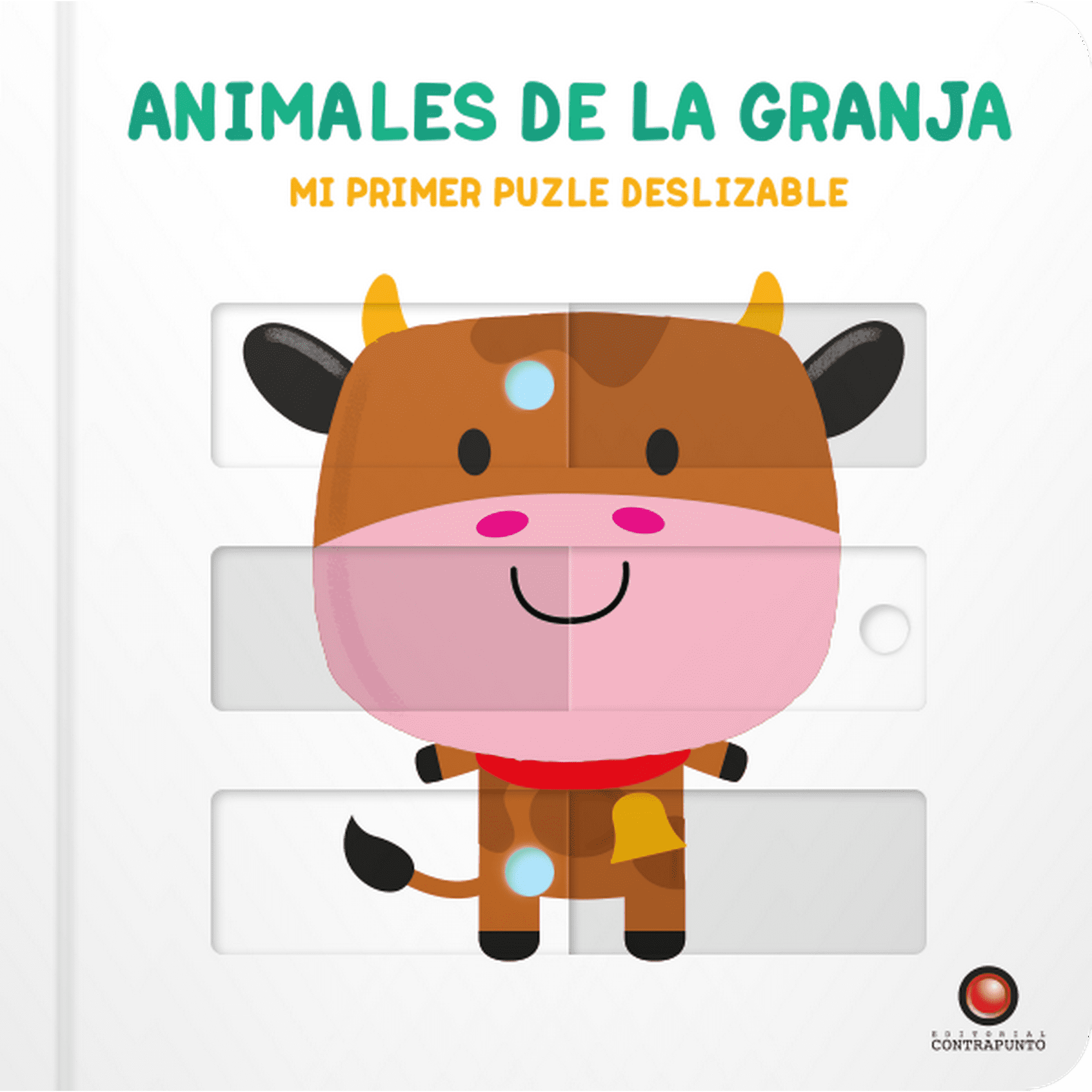 Contrapunto - Animales De La Granja. Mi Primer Puzle Deslizable
