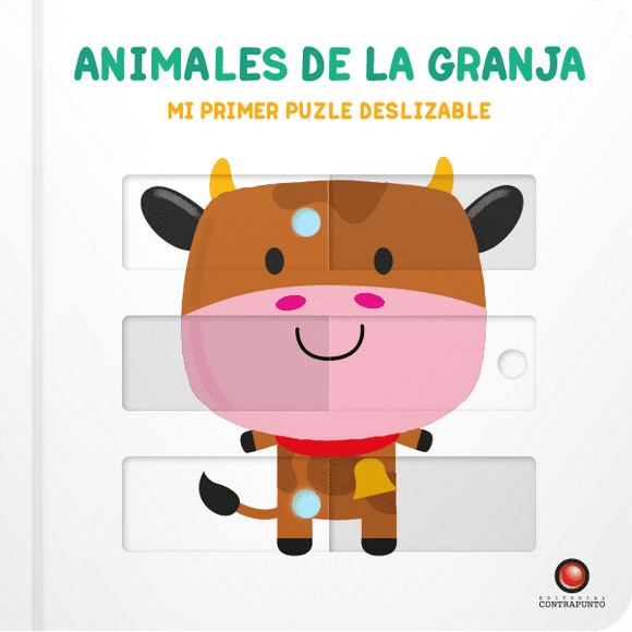 Animales De La Granja. Mi Primer Puzle Deslizable