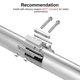 thumbnail image 5 of Abrazadera de escape VehiMata 5 cm 2 " Pack de 4 en acero inoxidable, 5 of 6