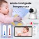 thumbnail image 2 of Monitor Video 5,0 Pulgadas Inalámbrico con Visión Nocturna, Sensor Temperatura Y Micrófono, 2 of 8