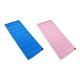 thumbnail image 2 of 2 Piezas De Forro Polar Suave Para Saco De Dormir, Manta Térmica Para Acampar, Azul Y Rosa, 2 of 5