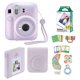 thumbnail image 1 of Cámara Fujifilm Instax Mini 12 con funda, 20 películas y acceso., 1 of 8