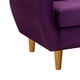 thumbnail image 3 of Sofa Bote 1c Felpa 04 Morado, 3 of 6