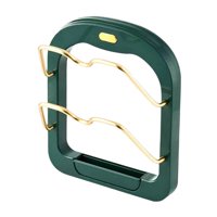 Magideal - Estante Para Tapas De Ollas, Organizador De Tapas De Ollas, Tabla De Cortar, Estante De Almacenamiento, Estante Para Utensilios, Práctico Soporte Para Verde