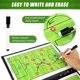 thumbnail image 3 of Tabla de entrenamiento de fútbol Keweis Tactical Magnética con accesorios, 3 of 7