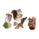 thumbnail image 1 of Mini figura de ardilla colección artesanía pastel Topper ornamento figura de ardilla en miniatura para arreglo de gabinete de automóvil decoración de B, 1 of 5