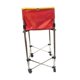 thumbnail image 4 of Carro Para Pelotas De Tenis Con Capacidad Para 150 Pelotas De Tenis Carro De Tenis Extraíble Con Ruedas Rojo, 4 of 5