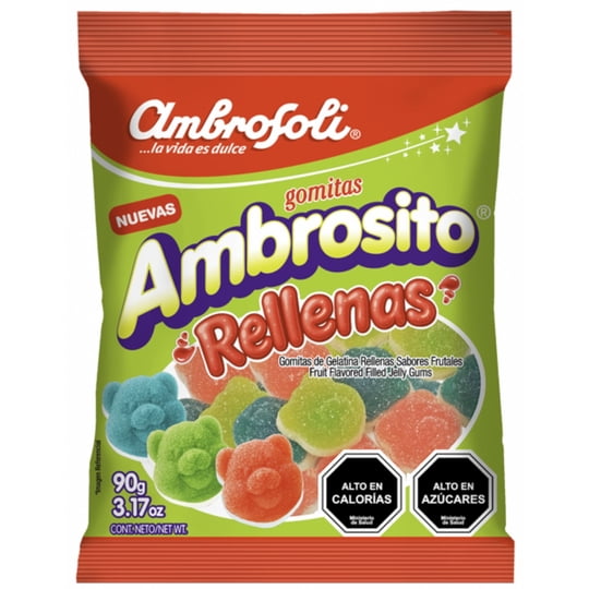 Gomitas Ambrosito Rellenas 90 g Ambrosoli