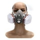 thumbnail image 1 of 6200 Mascara Gas Full Face Incluir Filtros Respiración Antigas Diseño De Silicona Ideal Para Trabajos Agrícolas, Pintura, Gases Orgánicos, Etc., 1 of 8