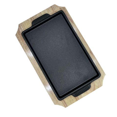 Oem - Bandeja Tabla Placa Para Carnes Con Base Bambu M2