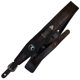 thumbnail image 3 of Correa para Guitarra y Bajo Raven Straps Texas 3 Satin Black Dark Brown, 3 of 3