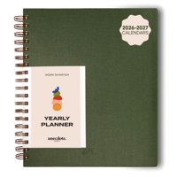 Anecdote. - Planner Anecdote Spiral Con Calendario 2026-2027, 21,6 X 25,4 Cm