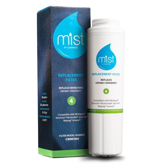 Filtro de agua para refrigerador Mist EDR4RXD1 para EveryDrop® 4