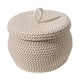 thumbnail image 2 of Cesta De Almacenamiento De Cuerda De Algodón, Cesta De Huevos Moderna A La Moda Para Artículos Diversos, Aperitivos De Regalo, 2 of 5