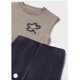 thumbnail image 5 of Conj. Pantalon chaleco tricot azul marino 12 Meses, 5 of 5