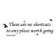 thumbnail image 1 of Decomural There Are No Shortcut Helen Keller WS-44087, 1 of 2